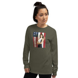 Alobien/Unisex Long Sleeve/ Immigrant Collection Mel.